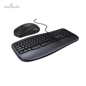 OEM Excellent Desktop <strong>Computer</strong> USB Wired <strong>Keyboard</strong> and <strong>Mouse</strong> Combo for PC Laptop Windows Business Office - Product Image 6