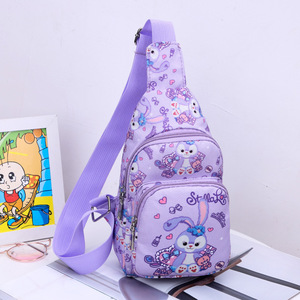 2024 yeni çanta sevimli kız bir omuz crossbody çanta çocuk eğlence sırt çantası karikatür Stellalou çantası - Product Image 2