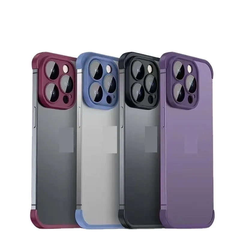 New Arrival Phone Case Camera Protection Silicone Frame Phone Bumper for iPhone 11 12 13 14 Pro Max