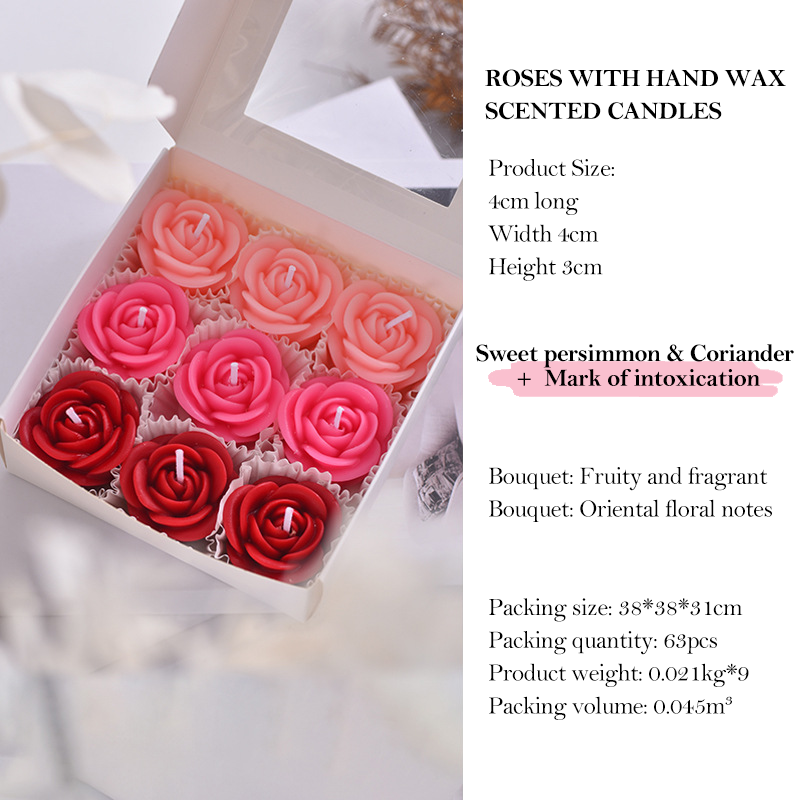 ensemble de roses rouge