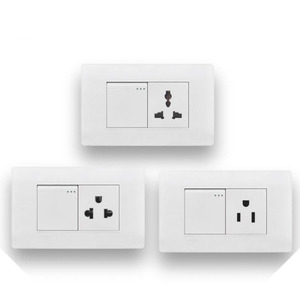 Presa presa intelligente per la casa presa presa a muro e interruttore a parete 118 interruttori a pulsante - Product Image 1