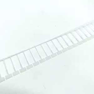 Rollos de cierre de grapas elásticas de alta calidad de refuerzo, etiqueta colgante, cuerda elástica, bucles elásticos anudados para juguetes, embalaje de cierre