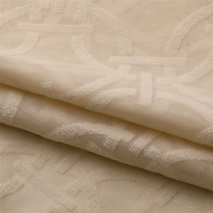 Ifr Hot Bán Thiết Kế Đơn Giản Phong Cách Châu Âu Thanh Lịch Trắng Sheer Rèm Làm Từ Vải Voile Với Thêm Dài Cửa Sổ Khăn - Product Image 2