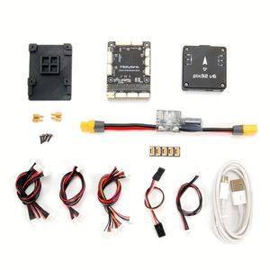 Контроллер полета Holybro Pix32 V6 H743 с плинтусом/мини-модуль питания M8N GPS для радиоуправляемого мультироторного самолета - Product Image 4