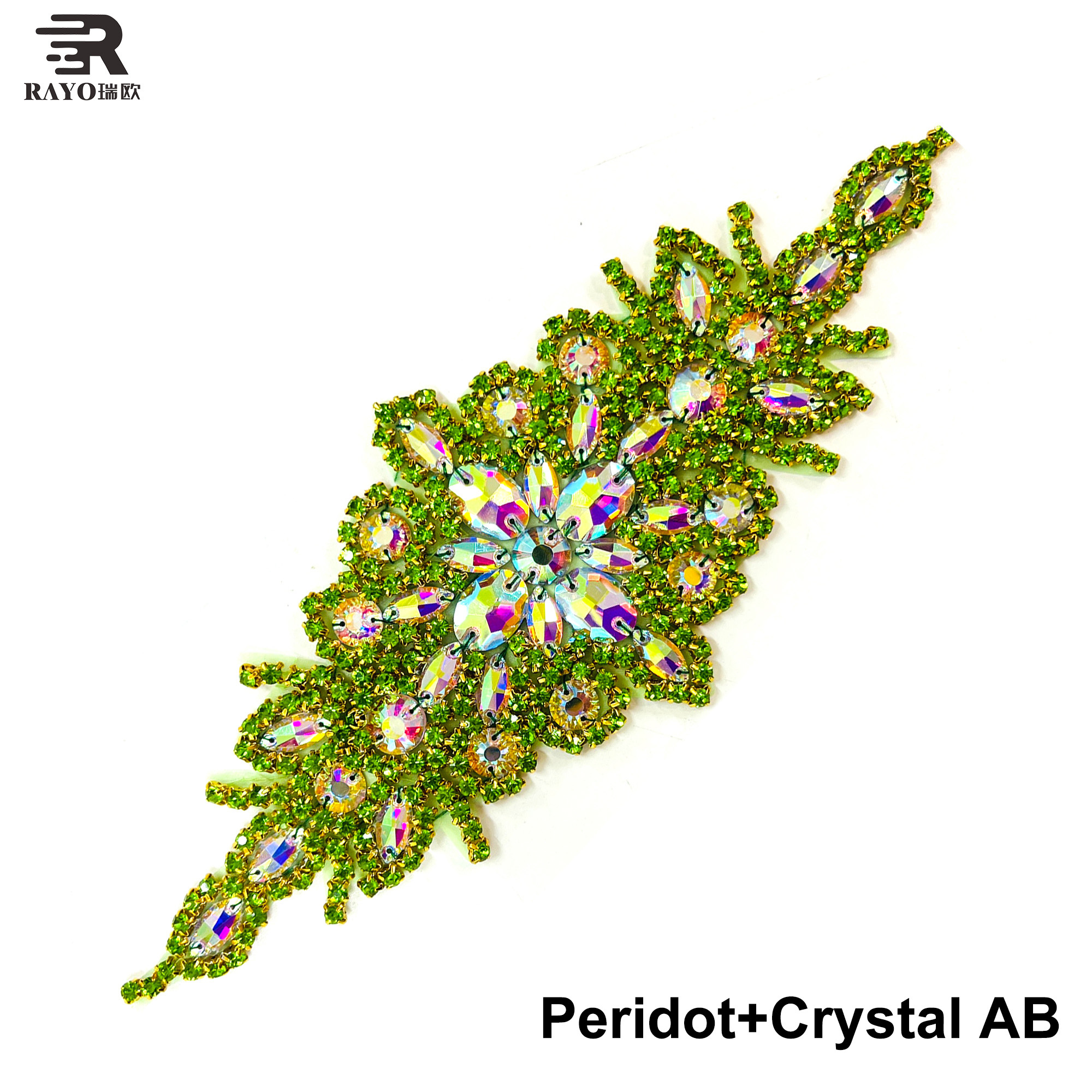 Péridot + Cristal AB