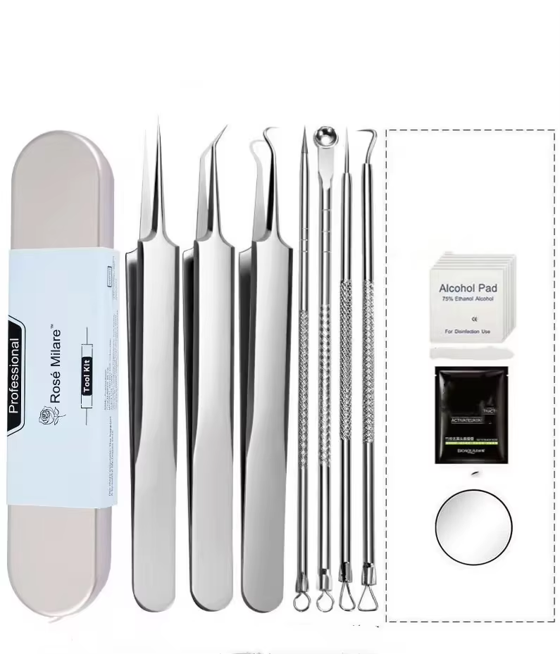 Iron box 7-piece set(15x magnifying glass)