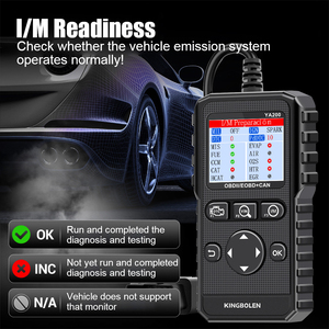OBD2オートエンジンシステムDTCルックアップ生涯無料プロフェッショナルコードリーダースキャナー診断ツールカーアクセサリー