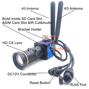 3G4Gミニボックスカメラ150度ライブストリーミングSDカード4GSIMカードCamhiCCTVセキュリティカメラHDCSレンズ付きマイクロIPカメラ