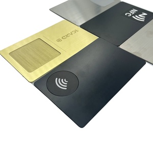 Özel dijital kart etiketi rfid 13.56Mhz iş akıllı erişim kontrolü anahtar kartları cr08 nfc sosyal medya metal kart tedarikçisi - Product Image 1