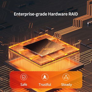 Timcreate DT104 4托架硬盘驱动器，适用于DVR NVR摄像机雷电Raid 5 NAS硬盘存储机箱服务器 - Product Image 3
