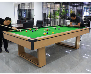 Commercial <strong>3</strong> in 1 <strong>Multi</strong> <strong>Functional</strong> MDF Slat Marble <strong>Game</strong> <strong>Table</strong> Tenis Pingpong Dining Meeting 7FT 8 9 Feet Billiard Pool <strong>Table</strong> - Product Image 4