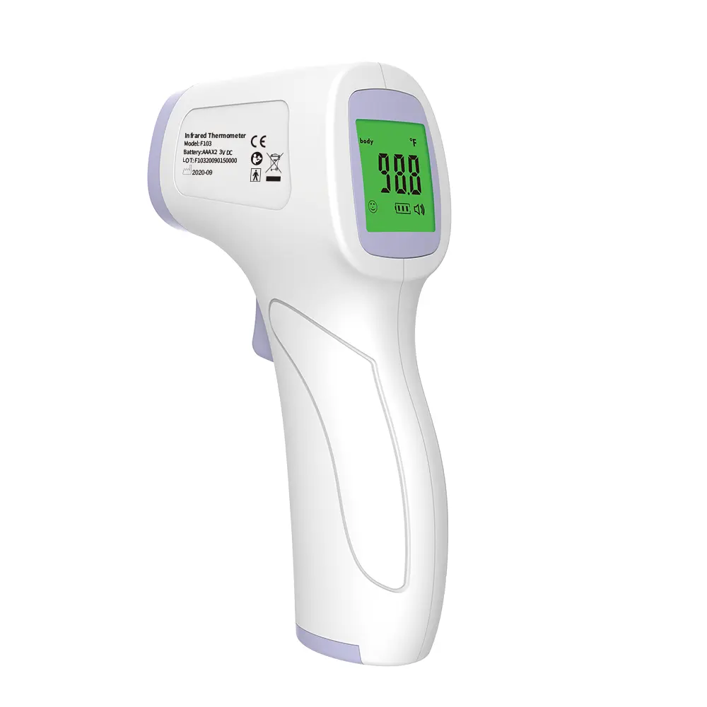 Termómetro Electrónico sin contacto para bebés, termómetro Digital infrarrojo para frente y oreja
