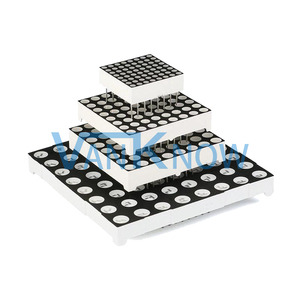 8x8mm LED-Licht anzeige mit grünem oder rotem Punkt matrix 3,75mm Module für Leistungs treiber 1588
