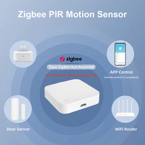 El sensor de movimiento PIR Tuya Mini Zigbee CR2450 puede formar escenas de enlace Verifique el estado en cualquier momento Detección de 120 ° Funciona con Smart Life - Product Image 2