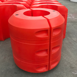 Flotador de tubería de dragado de plástico HDPE, alta densidad, marino, para ARENA, descarga, boya de tubería de dragado - Product Image 3
