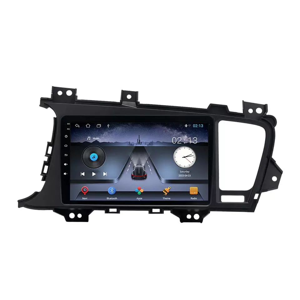 Reproductor multimedia con pantalla táctil de 9 "y Bluetooth para Kia, autorradio para coche Kia K5 Optima 2011, 2012, 2013, 2014, 2015, Android