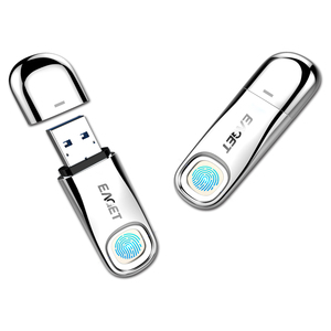 EAGET USB3.0 <strong>Memory</strong> Stick 32GB/64GB/128GB with Fingerprint <strong>Encryption</strong> New Metal Pendrive Storage for Laptop PC in Stock - Product Image 2