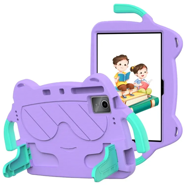 Casing tablet anak-anak, untuk Xiaomi Redmi Pad SE 11 2023 EVA tahan guncangan PC keras lucu