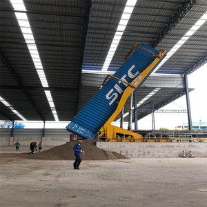 20ft contenitore ribaltatore idraulico utilizzare per contenitore di carico scarico
