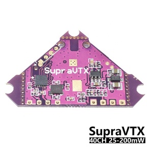 Supra VTX 5.8G 40CH 25mw 100mw 200mw verici OSD ayarlanabilir fırçalanmış Bwhoop Mobula7 Mobula6 FPV yarış Quadcopter - Product Image 3