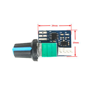 Computergehäuse Lüfter-Geschwindigkeitsregler PWM-Geschwindigkeitsregler 12 V Einzelschaltung 4-Pin Niedrigleistung stumm - Product Image 6