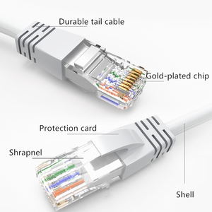 Utp Cat6 4P 24AWG Verlängerung sform boot Rj45 Internet Sftp Kommunikation Cat6 Ethernet Kabel Oem Kupfer Patchkabel - Product Image 1