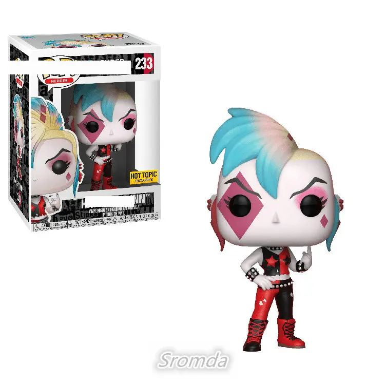 2021売れ筋ファンクPOPフィギュアSUICIDESQUAD #273ジョーカー #233ハーレークインビニールアクションフィギュア