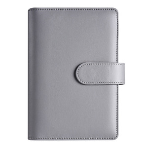 Cross Border Exclusive A5 Spiral Notebook Macaron PU Leather Cover with Zipper Bag <strong>Live</strong> Page <strong>Book</strong> Ledger PVC Paper Size A5 Gift - Product Image 6