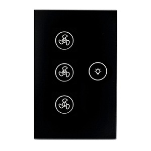 Graffiti WiFi Tuya Intelligenter Timer Lüfter Lichtsc halter Smart Home Wand schalter mit einstellbarer Touch-Funktion ZigBee Network AU - Product Image 5