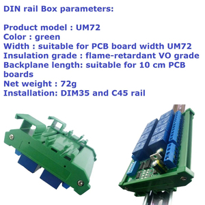 R4D8A08 DC 12V 8 kanal RS485 röle modülü Modbus RTU UART uzaktan kumanda anahtarı DIN35 C45 ray kutusu için PLC PTZ kamera güvenlik - Product Image 5