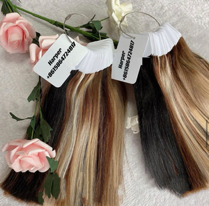 Customized <strong>Color</strong> Chart Rings Any <strong>Color</strong>, Number of <strong>Color</strong>, <strong>Color</strong> Name for Salon Taps Swatches for Extensions - Product Image 4