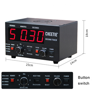 CHEETIE CP40 Professional LED 1,8 Zoll GYM Countdown Digitaler Box zyklus wiederholt Intervall-<span class=keywords><strong>Timer</strong></span> für Training Workouts