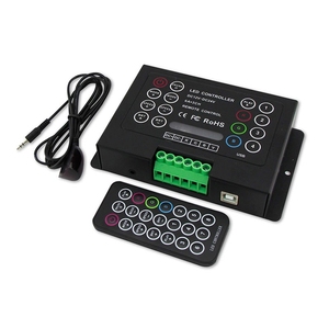 BC-380-6A DC12V-24V Многофункциональный программный RGB-контроллер с ИК-пультом дистанционного управления для Smd 5050 LED RGB - Product Image 1