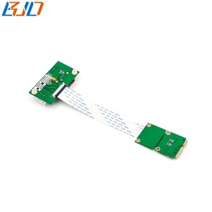 Mini <strong>PCI</strong>-E MPCIe Interface to 90 Degree <strong>PCI</strong> Express X1 Slot Adapter Riser Card with 30cm FPC Cable - Product Image 3