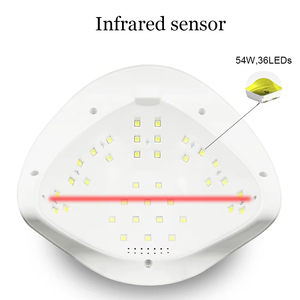 Yeni SunX5 Max UV LED tırnak lambası hızlı kurutma için oje lehçe 45 LEDS 150W tırnak kurutucu profesyonel manikür kaynağı