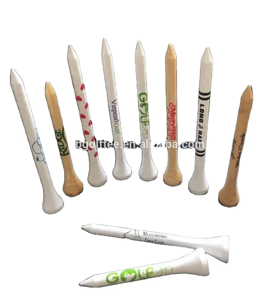 Hoge Kwaliteit Golf Tees Met Unieke Logo Cup Logo Schacht Logo Goedkope Prijs Golf Tee Peg