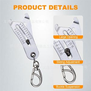 Taşınabilir anahtarlık konu boyutu denetleyicisi doğru doğrulama aracı anahtarlık - Product Image 4