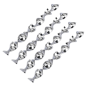 批发不锈钢螺旋静态混合器工业高速静态混合器 - Product Image 4