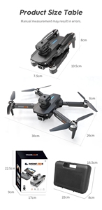 リモコンE88S 4k HDデュアルカメラ360 ° 障害物回避WIFI FPVブラシレスクアッドコプターヘリコプター - Product Image 5