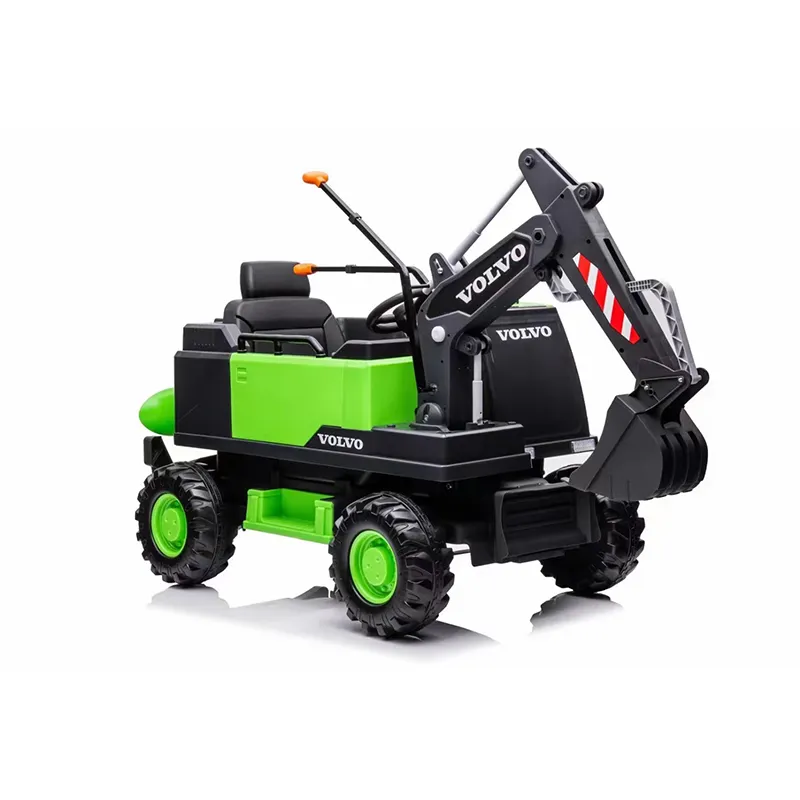 Excavadora eléctrica de juguete para niños, nuevo vehículo de juguete recargable con radio control