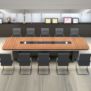 Office Furniture <strong>Discussion</strong> on Table and Chair Combinations Combination Office Reception Rectangular Negotiation Table - Product Image 5