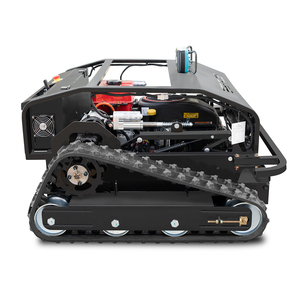 VT800รถตัดหญ้าขนาดเล็ก800มม. หุ่นยนต์ RC ไฟฟ้าเครื่องตัดหญ้าแบบหมุนเบนซินตีนตะขาบ4จังหวะเกรด DIY - Product Image 3