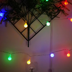 Luces de Navidad LED Copo de nieve Luces de cadena Luces de hadas con pilas para decoraciones de árboles de Navidad - Product Image 4