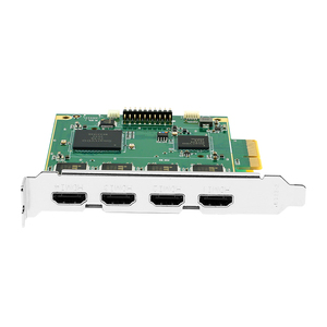 Tarjeta de captura de vídeo HDMI x 4 entradas PCIe 4K30Hz
