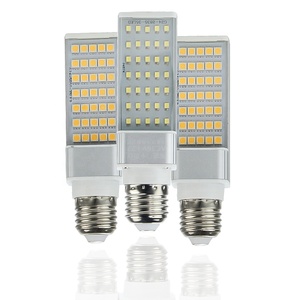 หลอดไฟ LED ทรงข้าวโพดหรี่แสงได้พร้อมไดรเวอร์ IC ไม่กะพริบ E27 G24ไฟถนนปลั๊กแบบตั้งแนวนอน - Product Image 2