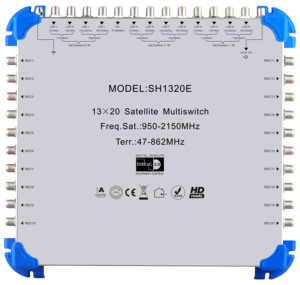 スタンドアロン衛星マルチスイッチ13入力32出力端子マルチスイッチ13x32 - Product Image 3