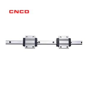 Riel de guía lineal CNC Hiwin de 1000mm con bloque cerca de guía, rodamiento de bloque deslizante para bloques de guía lineal para enrutadores CNC - Product Image 1