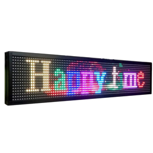 P10 RGB Full Colours Advertising Rgb cartellone con testo a Led per telefono cellulare a Led segno di scorrimento programmabile - Product Image 6
