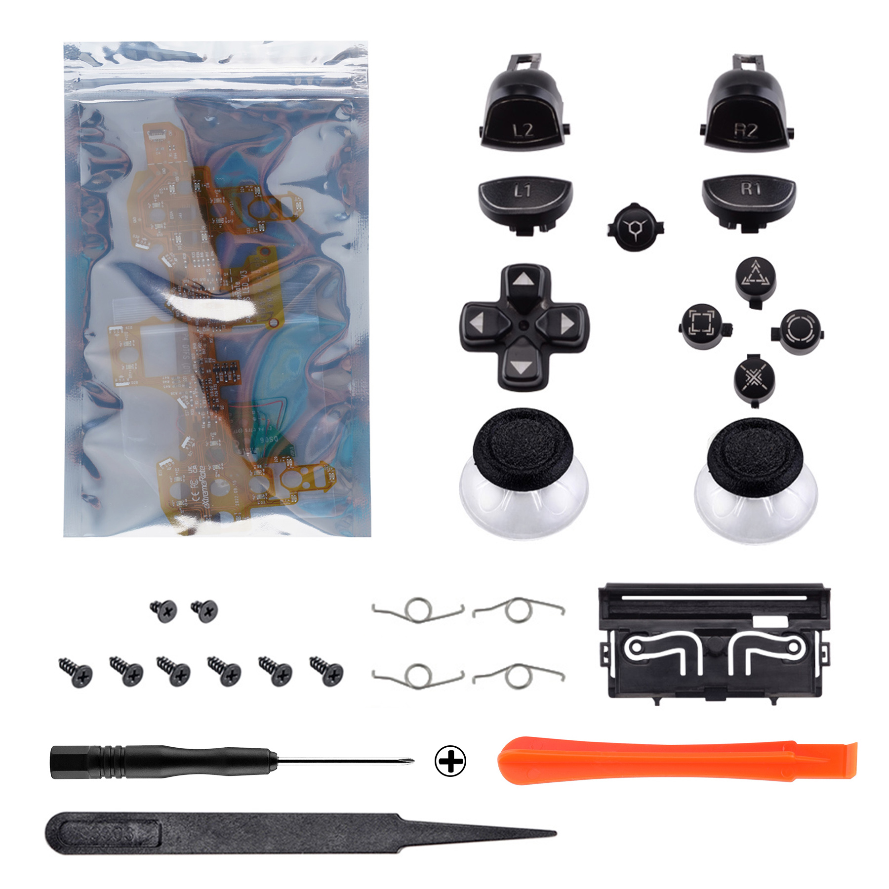 LED Kit with black button P4LED02