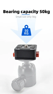 Factory High Quality Camera Tripod Lockable Quick Release Plate <strong>Mount</strong> With 1/4&quot;Screw Hole for Gopro/Insta360/DSLR/Action Camera - Product Image 4